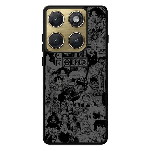 One Piece manga collage Motorola Edge 2026 Case