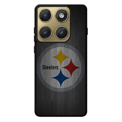 Pittsburgh Steelers Wooden Pattern Motorola Edge 2026 Case