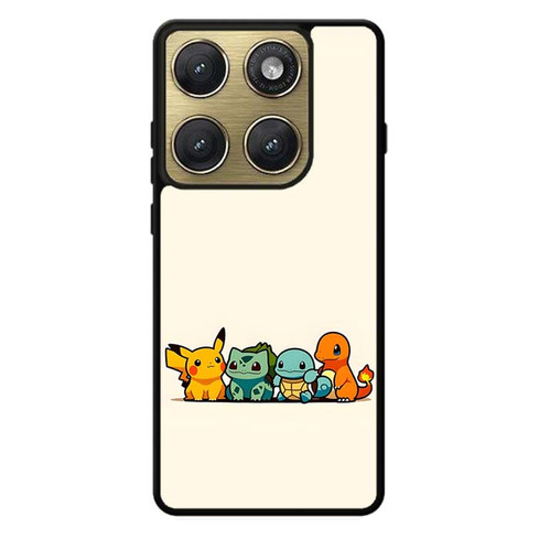 Pokemon Pikachu Bulbasaur Squirtle Charmander Motorola Edge 2026 Case