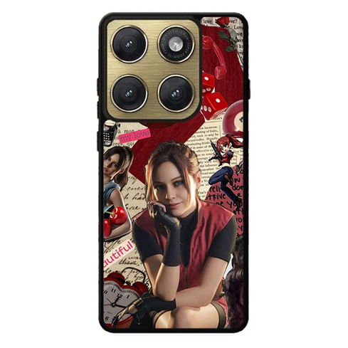 Resident Evil 2 Remake Claire Redfield Motorola Edge 2026 Case