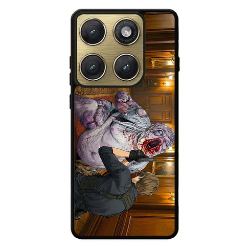 Resident Evil Requiem Leon Vs Baby Zombie Motorola Edge 2026 Case