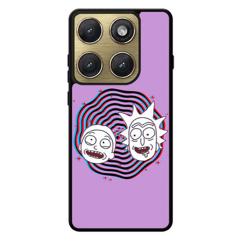 Rick and Morty Anaglyph Abyss Motorola Edge 2026 Case