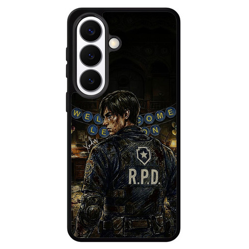 Resident Evil 2 Remake Welcome Leon Samsung Galaxy S26 Case
