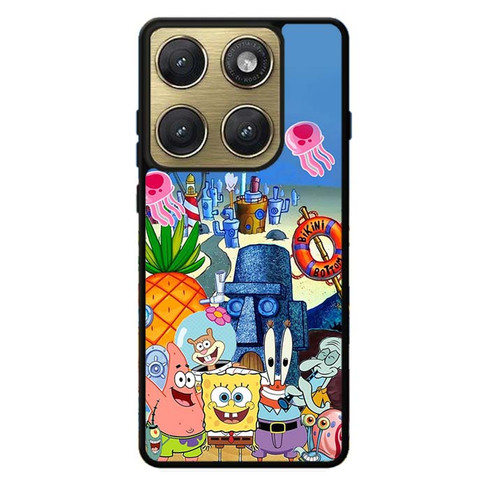 SpongeBob SquarePants Bikini Bottom Motorola Edge 2026 Case
