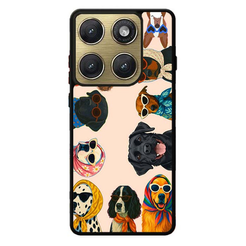 Stylist Dogs Motorola Edge 2026 Case