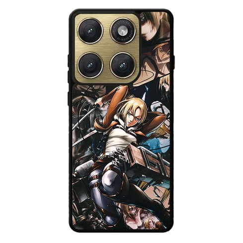 Annie Leonhart Attack on Titan Motorola Edge 2026 Case