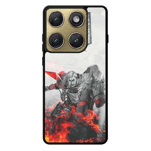 Attack on Titan Erwin Smith Motorola Edge 2026 Case