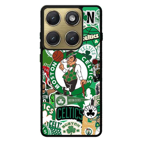 Boston Celtics Collage Motorola Edge 2026 Case