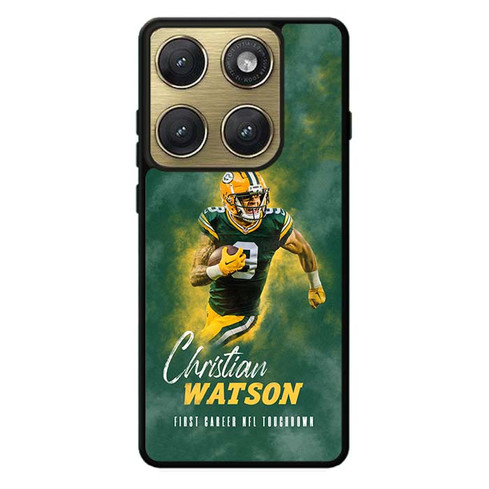 Christian Watson Green Bay Packers 02 Motorola Edge 2026 Case