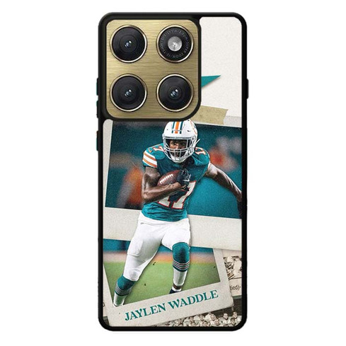 Jaylen Waddle Miami Dolphins 02 Motorola Edge 2026 Case
