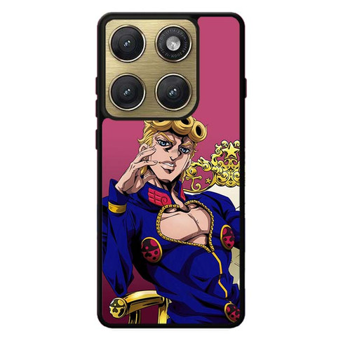 JoJos Bizarre Adventure Giorno Giovanna 01 Motorola Edge 2026 Case