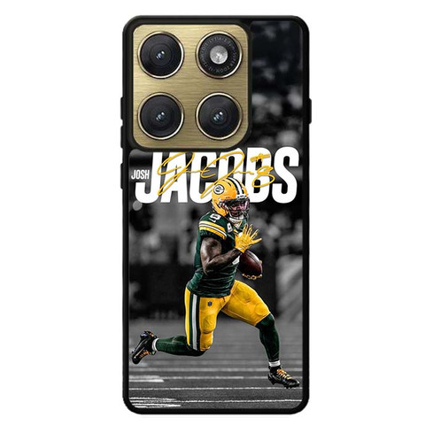 Josh Jacobs Green Bay Packers 01 Motorola Edge 2026 Case