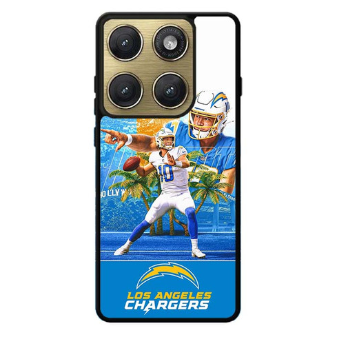 Justin Herbert Los Angeles Chargers 01 Motorola Edge 2026 Case