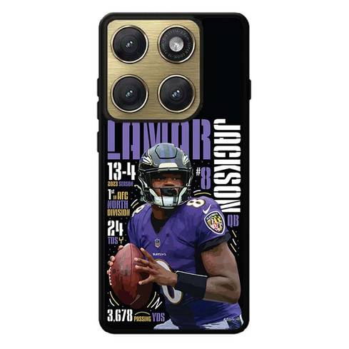 Lamar Jackson Baltimore Ravens 03 Motorola Edge 2026 Case