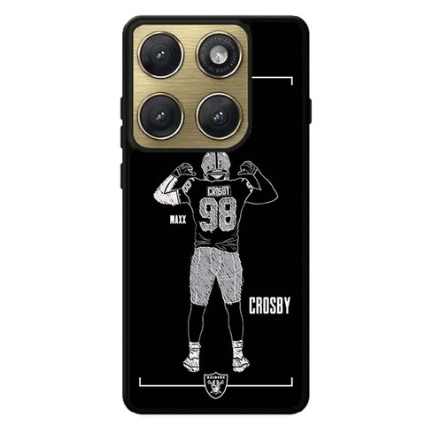 Maxx Crosby Las Vegas Raiders 03 Motorola Edge 2026 Case
