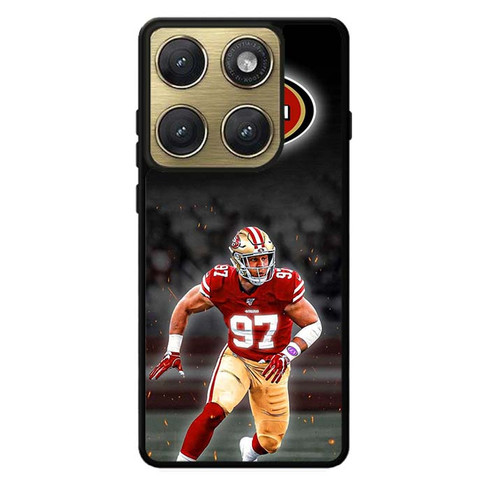 Nick Bosa San Francisco 49ers 04 Motorola Edge 2026 Case