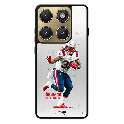 Rhamondre Stevenson New England Patriots 01 Motorola Edge 2026 Case