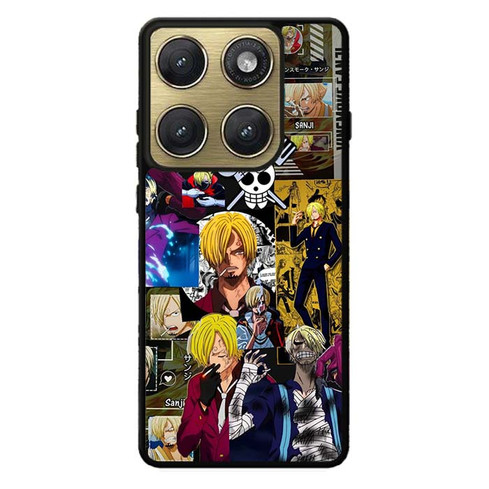 Sanji One Piece Collages Motorola Edge 2026 Case