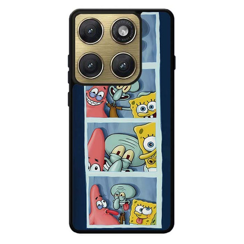 SpongeBob SquarePants Bikini Bottom trio Motorola Edge 2026 Case