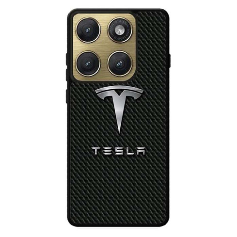 Tesla Carbon Core Motorola Edge 2026 Case