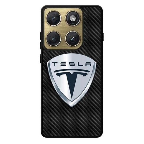 Tesla Carbon Shield Motorola Edge 2026 Case