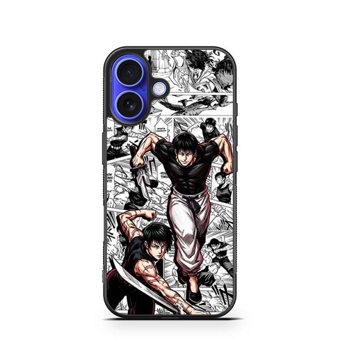 Jujutsu Kaisen Toji and Maki Zenin iPhone 16 Case