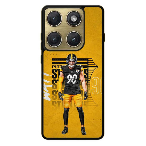 TJ Watt Pittsburgh Steelers 02 Motorola Edge 2026 Case
