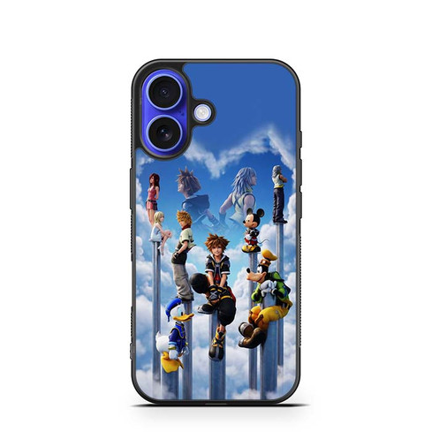 Kingdom Hearts Characters iPhone 16 Case