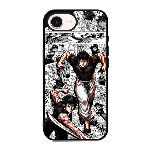 Jujutsu Kaisen Toji and Maki Zenin iPhone 17e Case