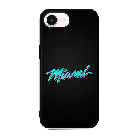 Miami Heat Neon iPhone 17e Case
