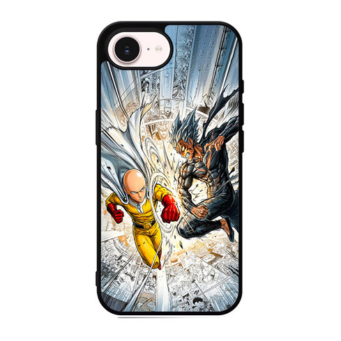One Punch Man Saitama Vs Garou iPhone 17e Case