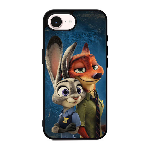 Zootopias Hopps and Nick Brave Hearts iPhone 17e Case