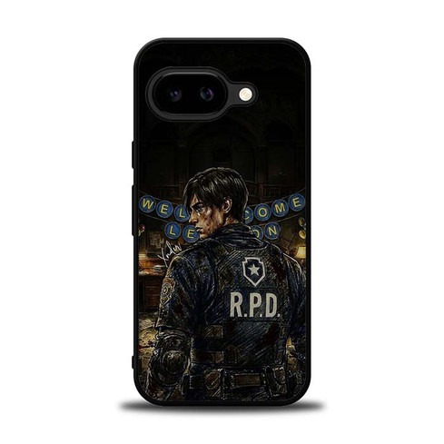 Resident Evil 2 Remake Welcome Leon Google Pixel 9A Case