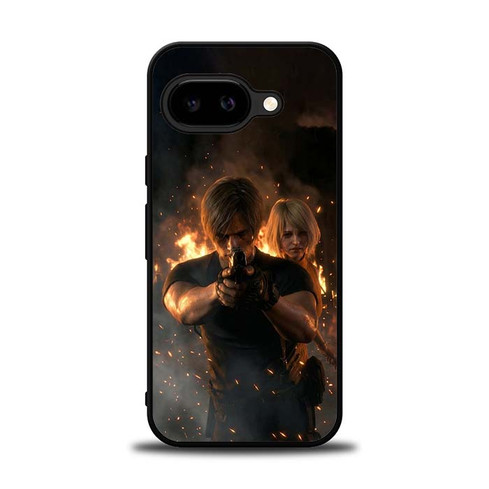 Resident Evil 4 Remake Leon and Ashley G Google Pixel 9A Case