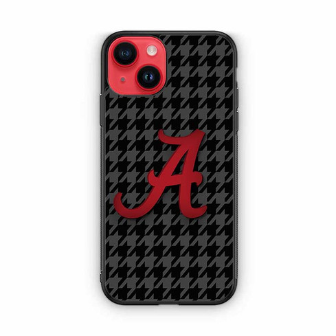 Alabama Crimson Tide Houndstooth 01 iPhone 14 Case