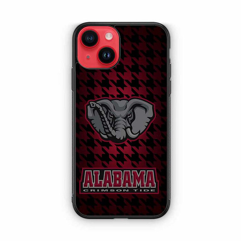 Alabama Crimson Tide Houndstooth 02 iPhone 14 Case