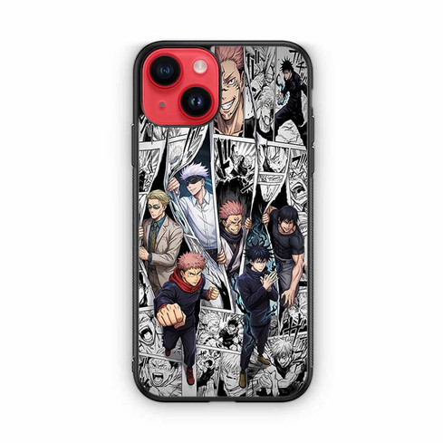 Jujutsu Kaisen Characters Comic Art iPhone 14 Case