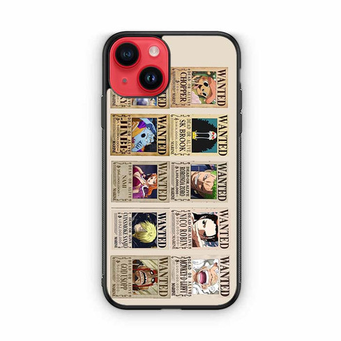 One Piece Wanted Crews iPhone 14 Case
