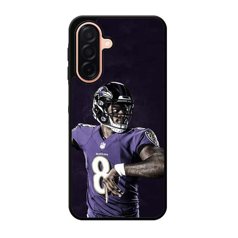 Lamar Jackson Baltimore Ravens 01 Samsung Galaxy A26 5G Case