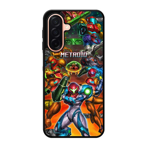 Metroid collage Samuss evolution Samsung Galaxy A26 5G Case