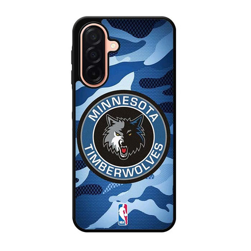 Minnesota Timberwolves Camo Samsung Galaxy A26 5G Case