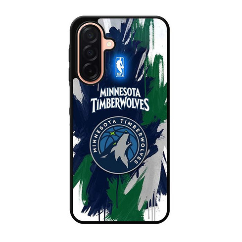 Minnesota Timberwolves Wolf and North Samsung Galaxy A26 5G Case