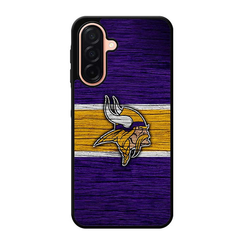 Minnesota Vikings Wooden Pattern Samsung Galaxy A26 5G Case