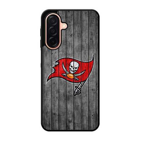 Tampa Bay Buccaneers Wooden Pattern Samsung Galaxy A26 5G Case