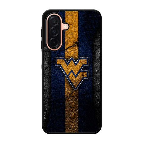 West Virginia Mountaineers Asphalt Texture Samsung Galaxy A26 5G Case