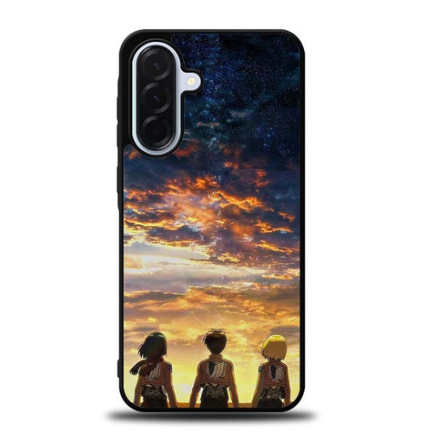 Attack on Titan Trio Samsung Galaxy A36 5G Case