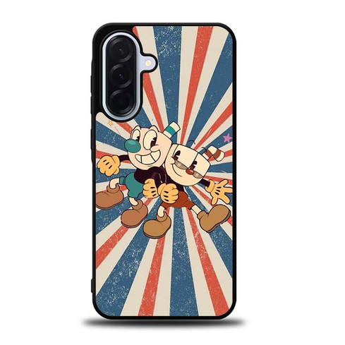 Cuphead and Mugman Samsung Galaxy A36 5G Case