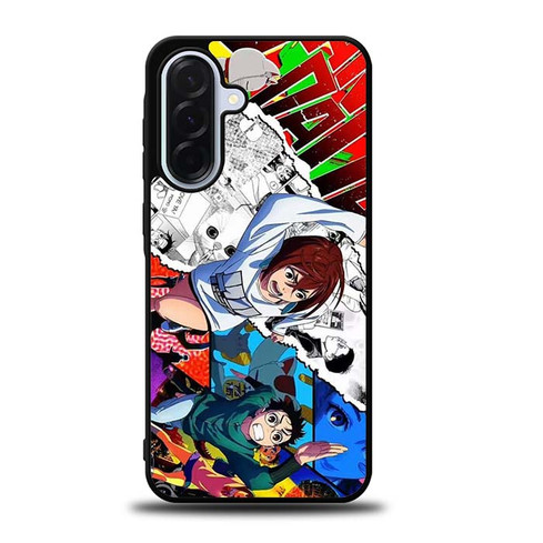 Dandadan Momo Ayase and Okarun Samsung Galaxy A36 5G Case