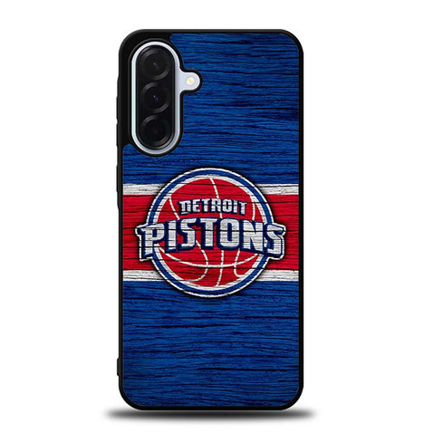 Detroit Pistons Wooden Pattern 02 Samsung Galaxy A36 5G Case