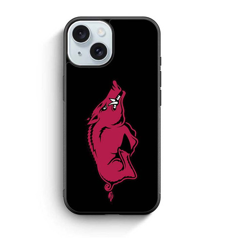 Arkansas Razorbacks 01 iPhone 15 Case